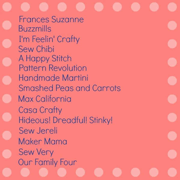 Sew Fab Pattern Tour Graphic