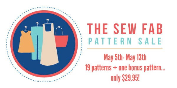 The Sew Fab Pattern Sale Spring 2014